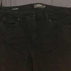 Torrid black High Waisted Curvy Skinny Jean